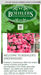 Mobile Screenshot of boehlersgreenhouse.com